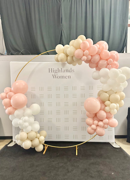 Add on: Golden Circle Balloon Arch