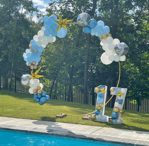 Add on: Golden Circle Balloon Arch